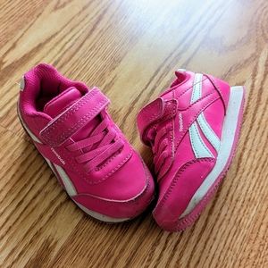 Reebok baby toddler girl pink sneakers shoes. Size: 6